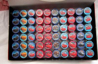 Unisex Disney Cars3 60 Different Character Stampers Sealed Box-Brand New!AR3S
