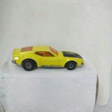 Matchbox Yellow Ford Boss Mustang Vintage 1972 Lesney Superfast No.44 Unboxed