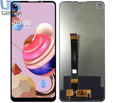 Für LG K51S K510 LCD Bildschirm Display Touchscreen Schwarz