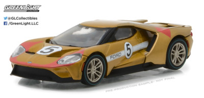 1:64 GreenLight *FORD GT RACING HERITAGE* 2017 Ford GT *1966
