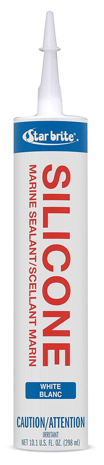 White Silicone Sealant 10.3 OZ Tube (082121)
