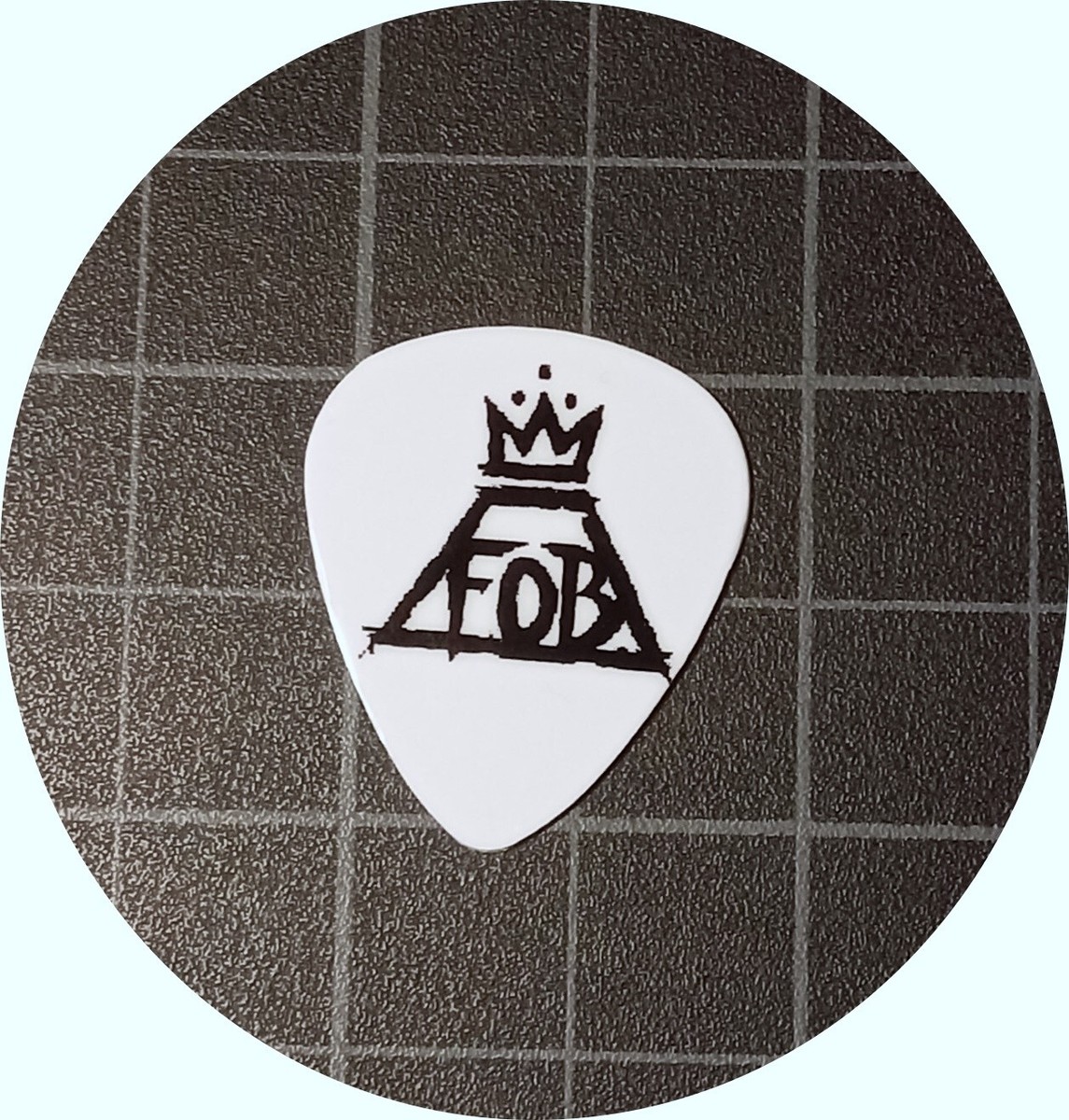 FALL OUT BOY LOGO GUITAR PICKS SET OF 4 | eBay