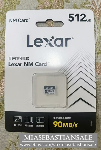 Lexar NM CARD 128GB / 256GB/512GB NM Nano Memory Card for Huawei Mobile Devices - Afbeelding 3 van 7