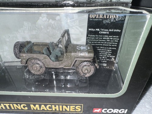 Corgi, 1:50(?) scale, WWII Willys MB, 1/4 Ton, 4x4 Utility Vehicle, #CS90076 - Picture 8 of 8