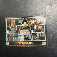 J101c The Complete Star Trek Voyager 2002 #158 Repression Captain Janeway Tuvok