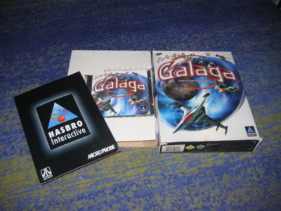 GALAGA PC Sammlerstück BIG BOX RARITÄT !!! HASBO ARCADE Shoot´em up