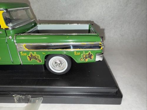 John Deere 1957 Chevrolet 3100 Pickup Truck 1:18 Green 720 820 HAMILTON A27 - Picture 12 of 14