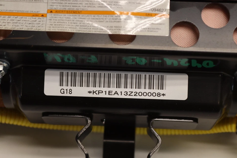 Airbag 2009-2020 Nissan 370Z painel lado direito do passageiro SRS fabricante de equipamento original - Imagem 3 de 4