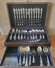 El Grandee by Towle Sterling Silver Flatware Set for 12 Service 83 pieces