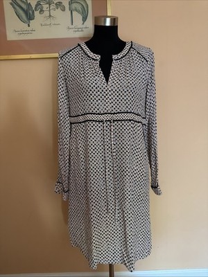 US 4 Seraphine Aurelia Maternity Dress Pockets Drawstring NWT