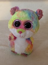 Ty Beanie Babies Beanie Boo Rodney the Multicolour Hamster TY36214 VGC with tag