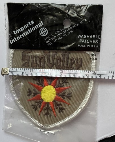 Vintage Sun Valley, ID Ski Resort Patch from the 70’s - Picture 2 of 2