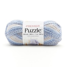 3 Pack - Premier Puzzle Yarn-Seashore - 1050-52