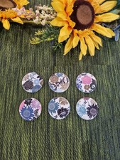 Sewing & Pattern Weights, Dressmaking, with tin Floral Pattern Est 1984