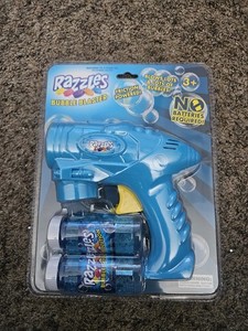 Razzles Bubble Blaster Gun Toy Summer Fun