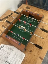 Professeur Puzzle Football de Table Jeu de Football en Bois Mini Jeu de Table Complet