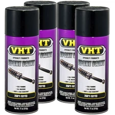 VHT Paint SP650 (4pk); Epoxy All-Weather 11oz Aerosol Gloss Black 250°F