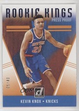 2018-19 Panini Donruss Rookie Kings Press Proof Blue 6/49 Kevin Knox #22 mq5