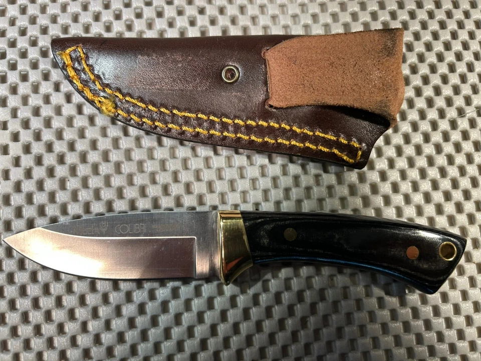 CUCHILLO TAPADOR MANGO MICARTA MUELA COL-7MIC CON FUNDA, - HECHO EN ESPAÑA Foto 2 de 4