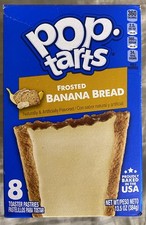 NUEVO KELLOGG’S ESMERILADO PAN DE PLÁTANO POP TARTAS 8 PASTELES TOSTADORES