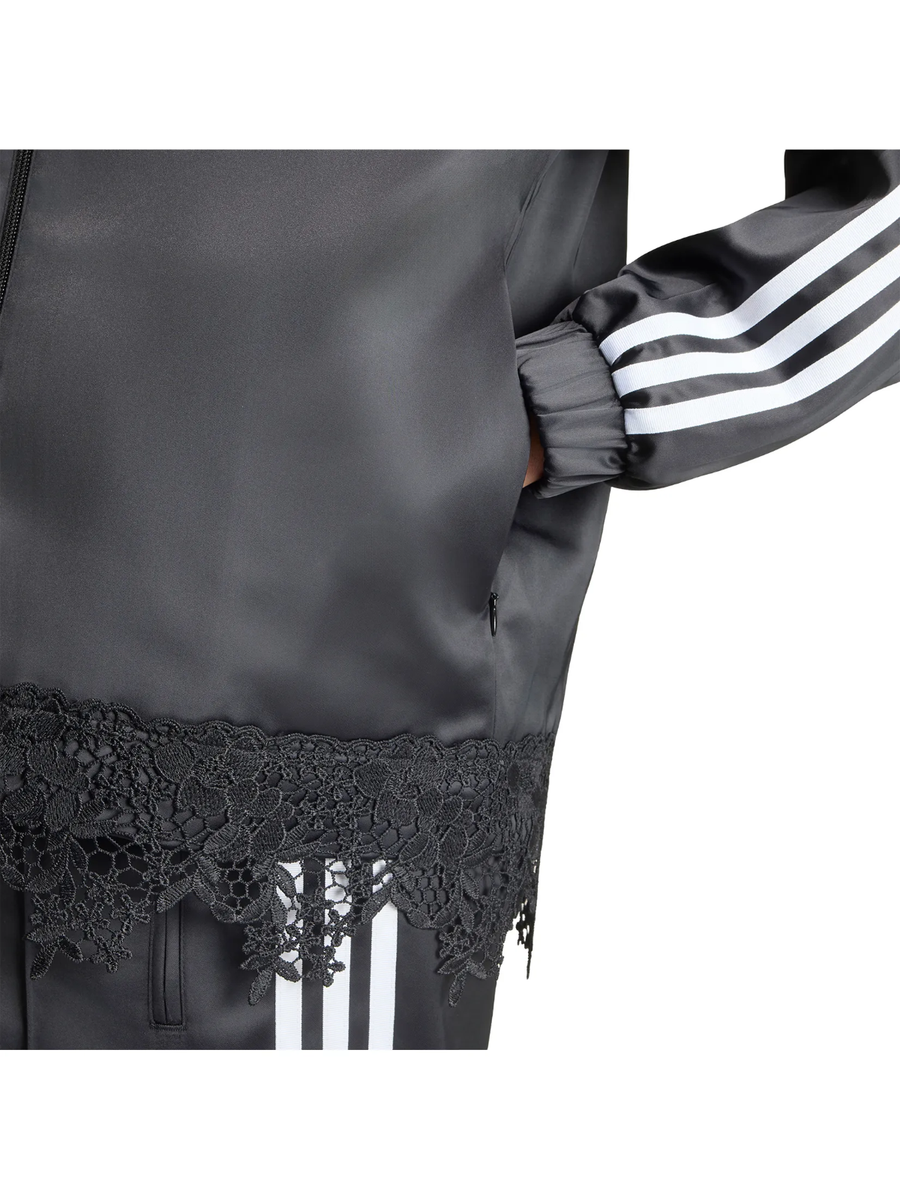 adidas IOriginals Firebird Satin Lace Loose Track Top Retro Jacket
