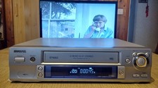 AIWA HV-FX5851 VIDEOREGISTRATORE VHS STEREO 6 TESTINE REVISIONATO + TELECOMANDO 