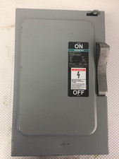 SIEMENS F351 30 AMP 600 VOLT 3 PHASE INDOOR FUSIBLE DISCONNECT..D-2054