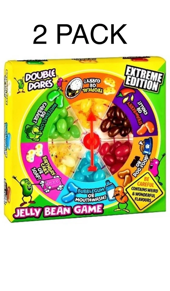 2 x Zed Candy Double Dares Jelly Beans Game |100g | Free & Fast Shipping From UK