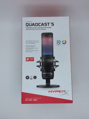 HyperX QuadCast S Condenser Wired Recording Microphone