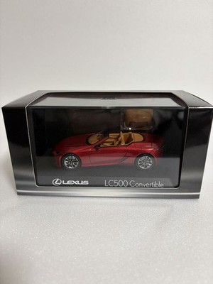 LEXUS LC500 Convertible Dealer Special 1/43 Diecast Radiant Red