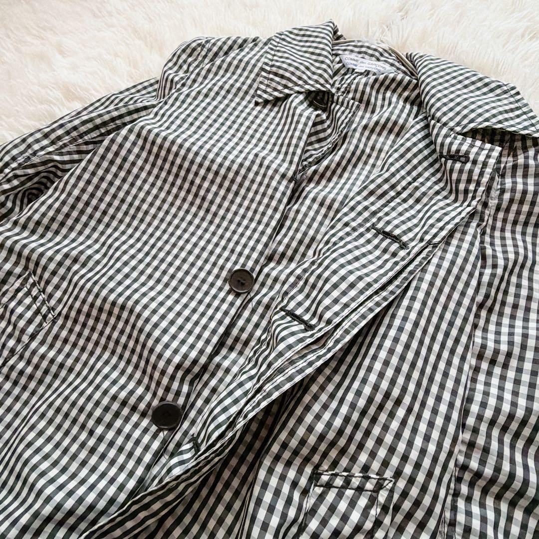 Comme Des Garcons Comcom Gingham Check Stainless … - image 8