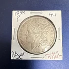 Morgan Dollar 1888-P About Uncirculated Silver $1 Philadelphia Circulated