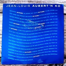 Disque vinyle 45 tours Jean Louis Aubert les plages collection Vintage