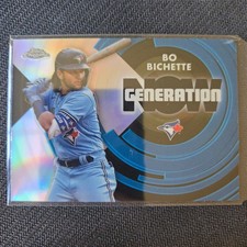 2022 Topps Chrome Update - Generation Now Chrome Bo Bichette #GNC-6 Blue Jays