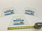 (3) ROMAN’s Wallpaper Smoothing Tools for Home Improvement, White