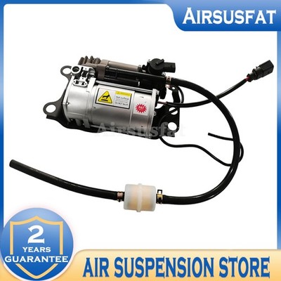 For Audi A6 C7 A8 D4 A7 G4 2009-2017 Air Suspension Compressor With Pipe And Filter