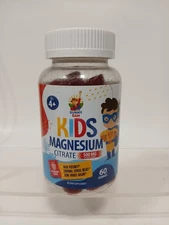 Magnesium Gummies for Kids & Adults - 100mg - Calm Magnesium Chews Mood & Muscle