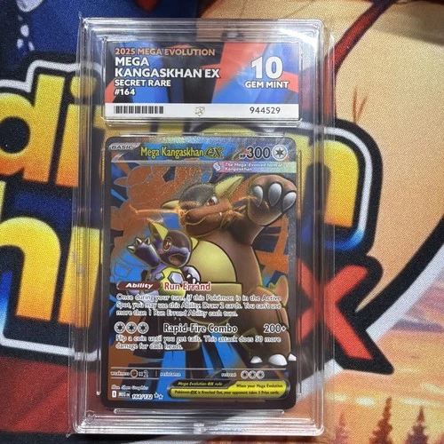 Mega Kangaskhan EX 164/132 Pokemon Mega Evolution Ace 10 (perfect subs)