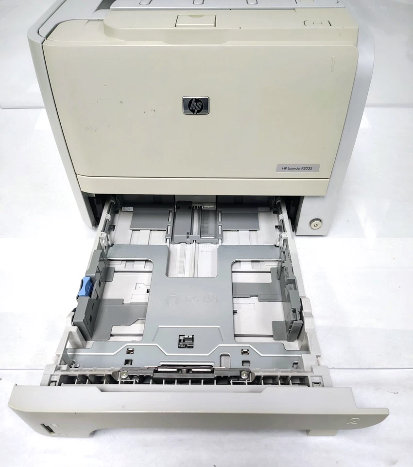 HP LaserJet P2035 Workgroup Monochrome Laser Printer 2,452 PP No Toner - Image 3 of 4