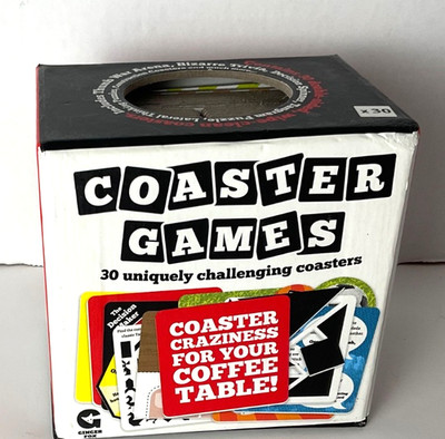 Coaster Games 30 Uniquely Challenging Facts Dares Trivia Ginger Fox 2016 Owned
