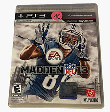 EA SPORTS Madden NFL 13 PS3 Sports E NTSC-U/C 2012 Multiplayer Case Manual