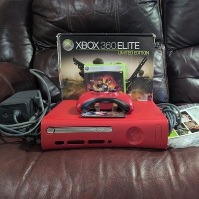 Xbox 360 Elite Resident Evil 5 Edition Console - mostly complete