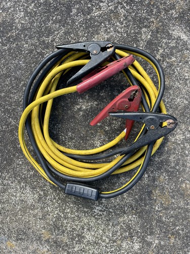 Duralast 20 Ft Heavy Duty Jumper Cables 2 Gauge Wire w/Info Center Tested