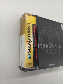 Policenauts with Manual Limited Box CIB Sega Saturn SS In Stock Jp  import