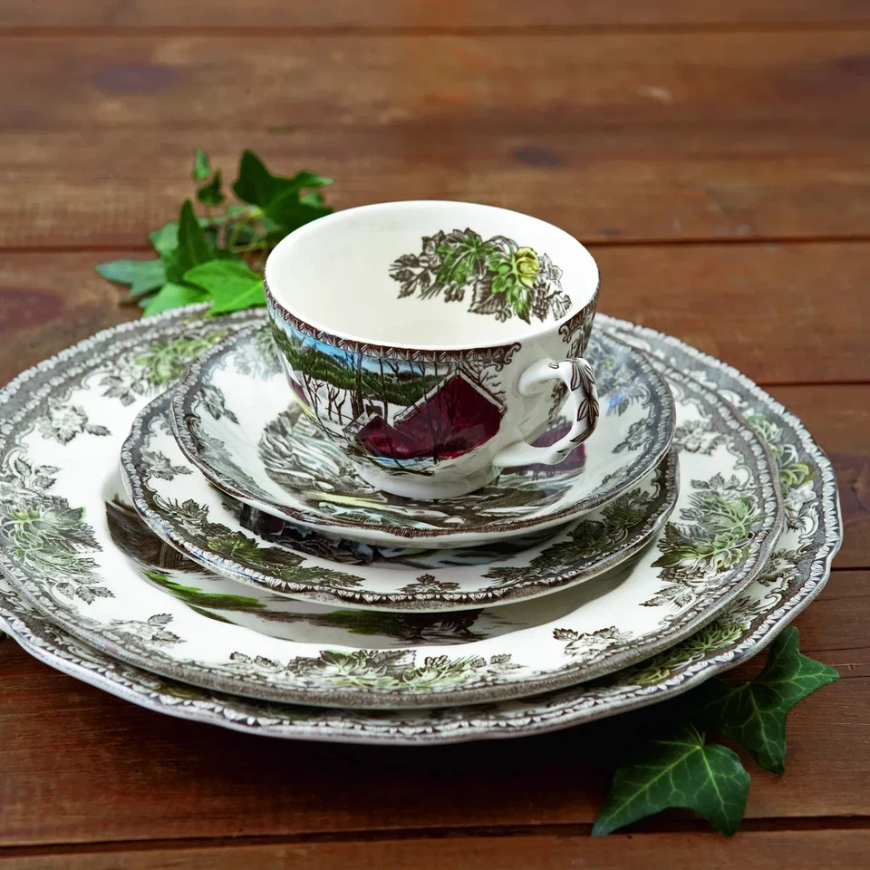 Juego de vajilla Johnson Brothers Friendly Village 20 piezas Heirloom servicio para 4 Foto 2 de 3