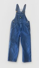 John Deere Toddler Boys Denim Overalls Size 7 Blue Medium Wash Cotton Buckle