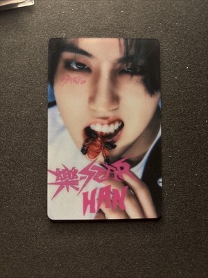 Stray Kids Skz PC Photocard POB Clean Card Rockstar Rock Star Han Jisung