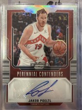 2023-24 Panini Contenders Optic - Perennial Contenders Autographs Jakob Poeltl