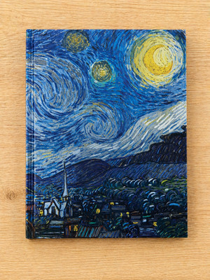 Vincent Van Gogh Starry Night Hardcover Sketchbook Journal