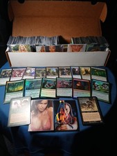 magic card lot《900 Cards》《14 Diff. Years》《foils》《NO=LANDS》《 Black/green/blue》